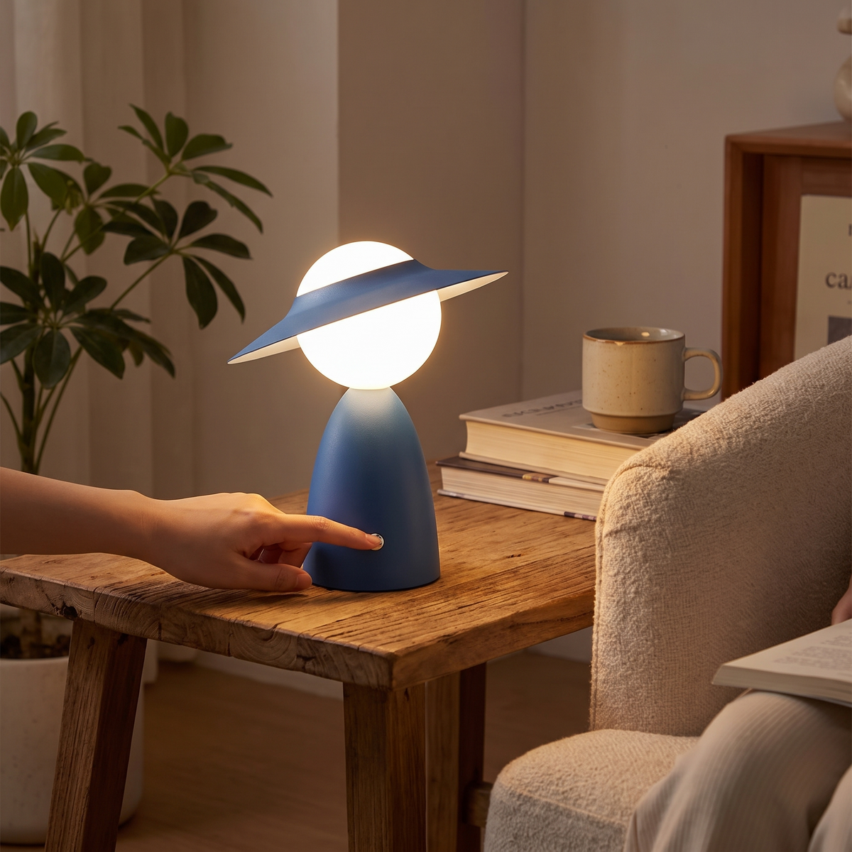 TouchBright Wireless Rechargeable Lamp