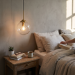 Modern Nordic Glass Globe Pendant Light