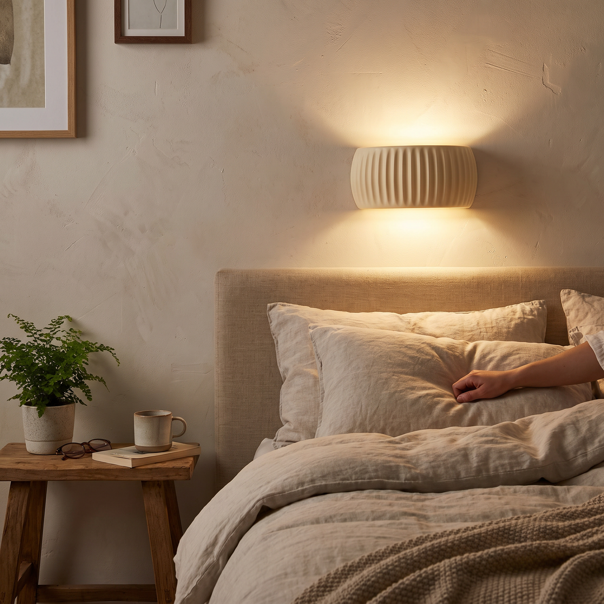 French Resin Wall Lamp