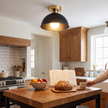 Modern Semi-Flush Ceiling Lamp