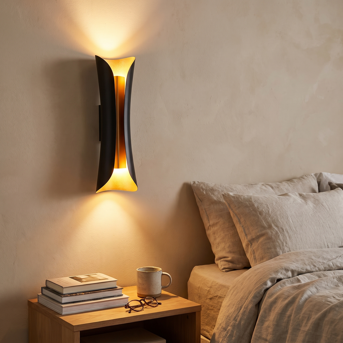 Modern Curl Wall Sconce
