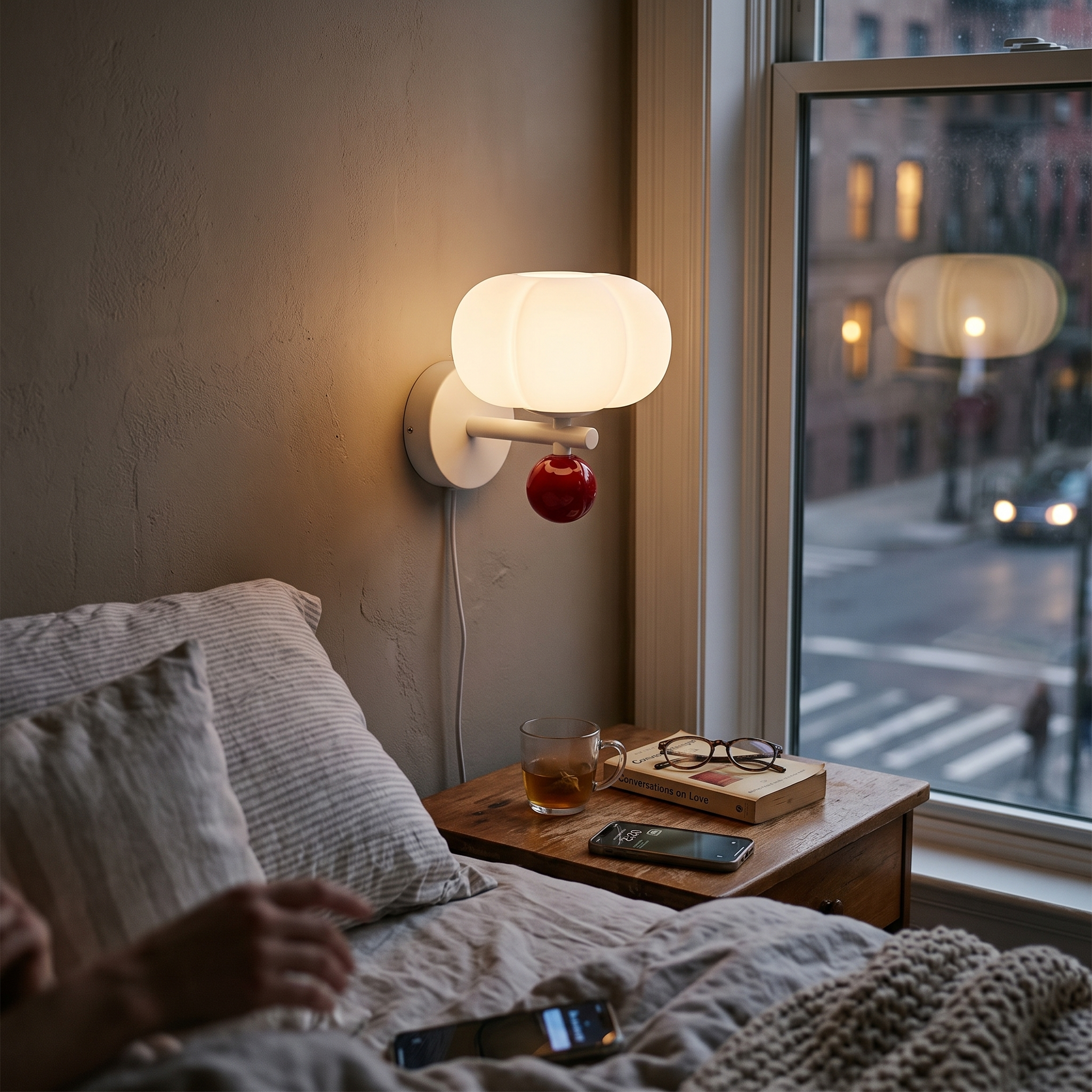 Nordic Pumpkin Wall Lamp