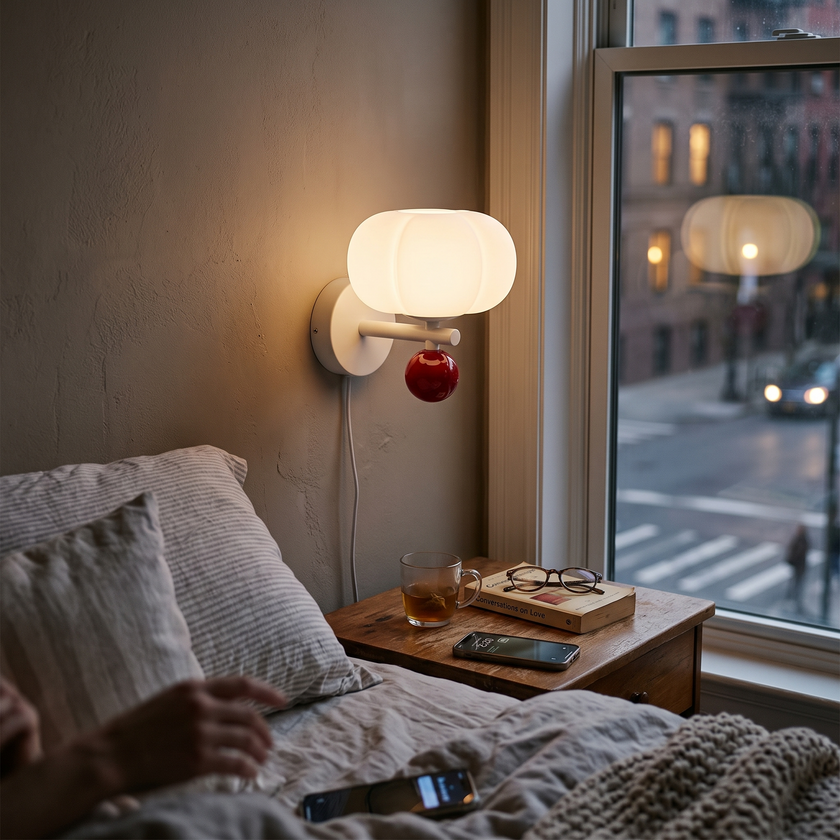 Nordic Pumpkin Wall Lamp