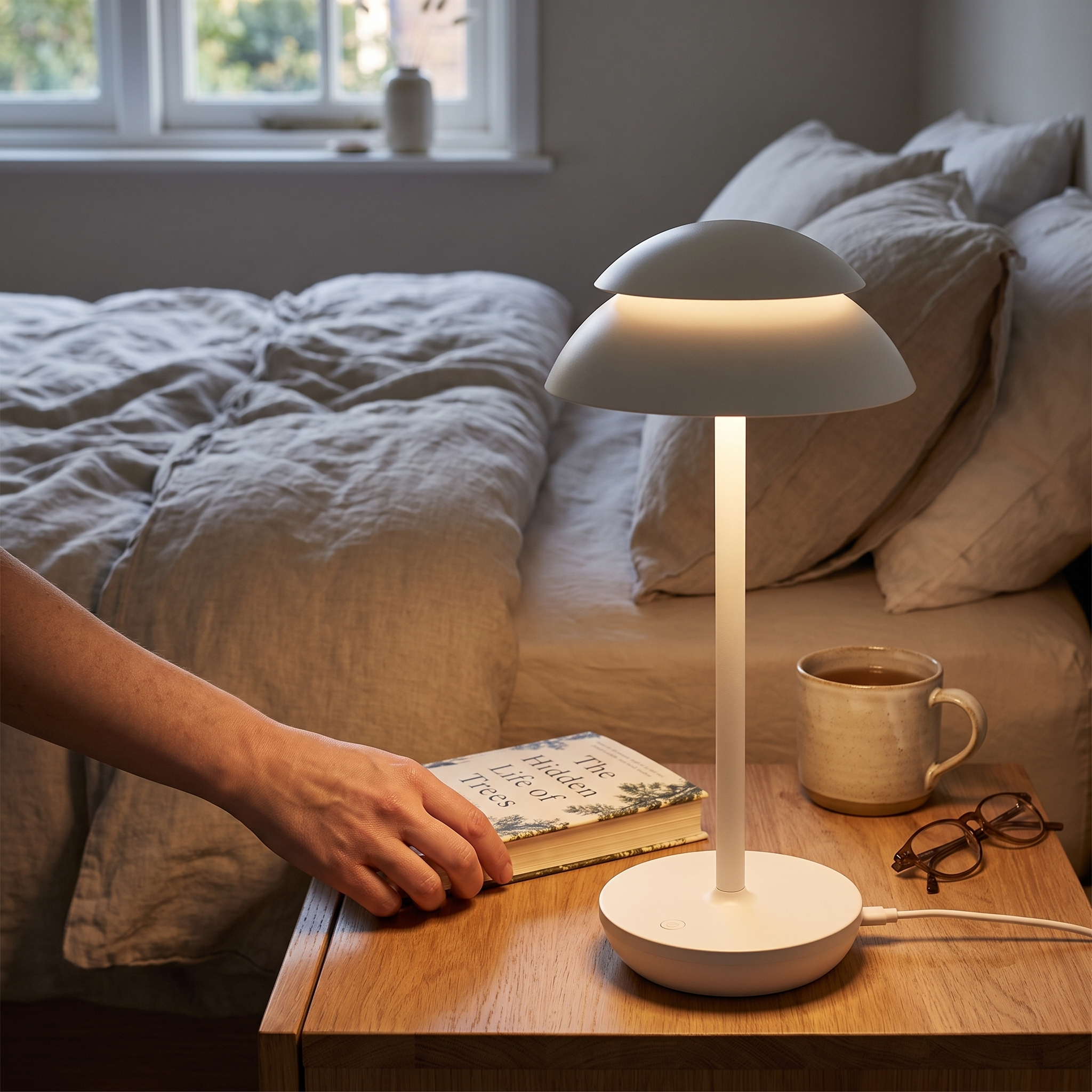 PowerLuxe Rechargeable Table Lamp