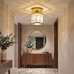 Crystal Foyer Ceiling Light