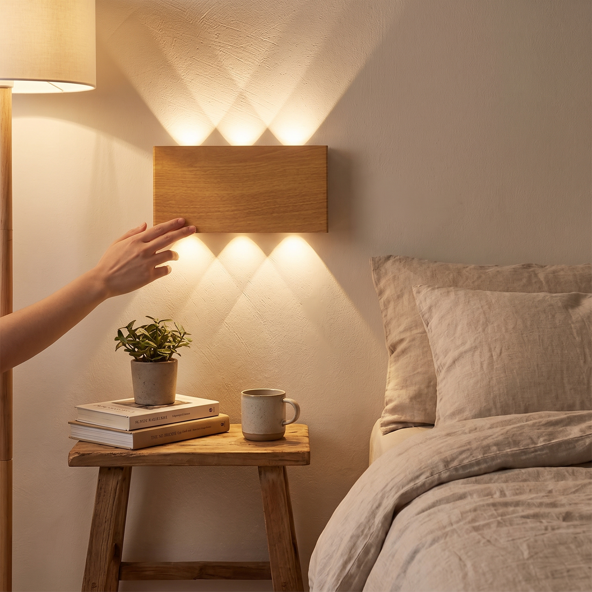 LumiBlock Rechargeable Wall Lamp