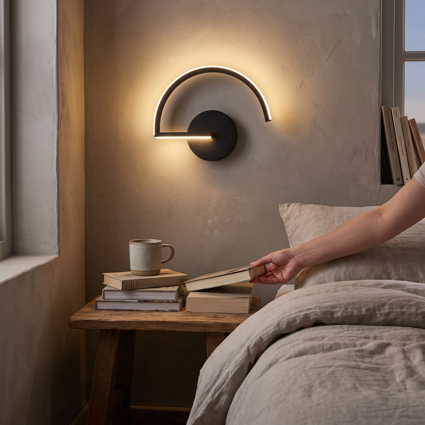 Curves Line LED Wall Light