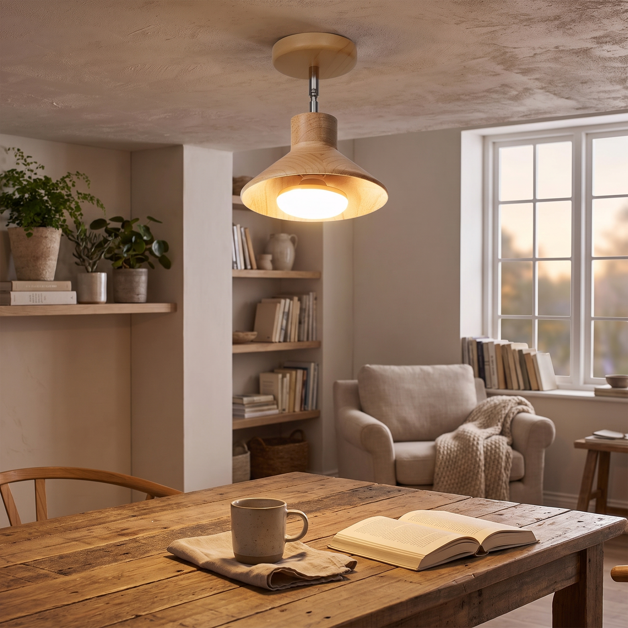 NordicWood Ceiling Lamp