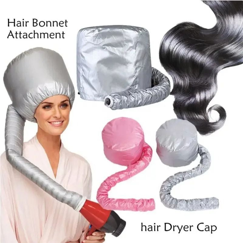 Portable Hair Bonnet Dryer Cap: Hands-Free Drying Anywhere