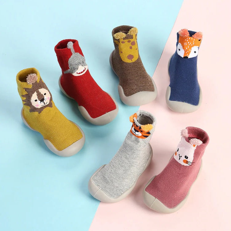 Children's Soft Sole Shoe Socks: Lightweight Everyday Comfort