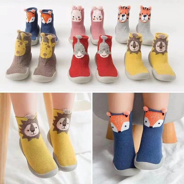 Children's Soft Sole Shoe Socks: Lightweight Everyday Comfort