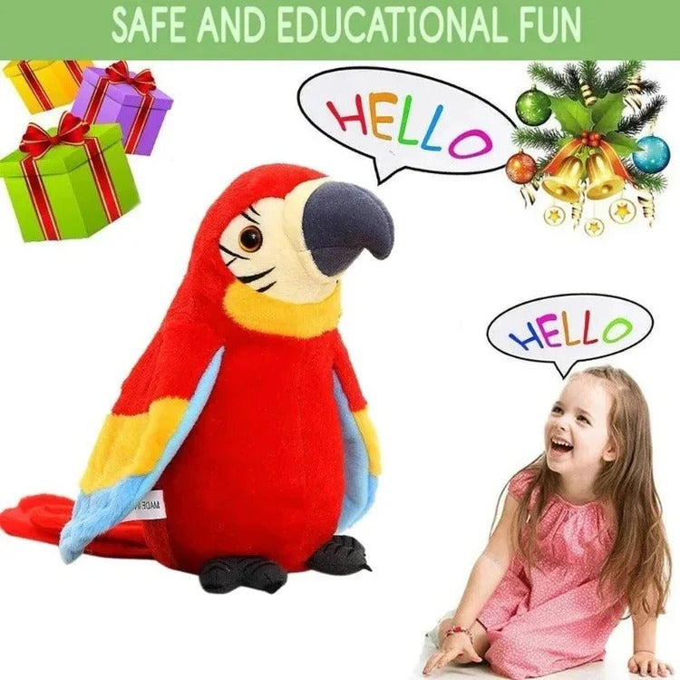 Talking Parrot Plush Toy: Interactive Music and Chatter