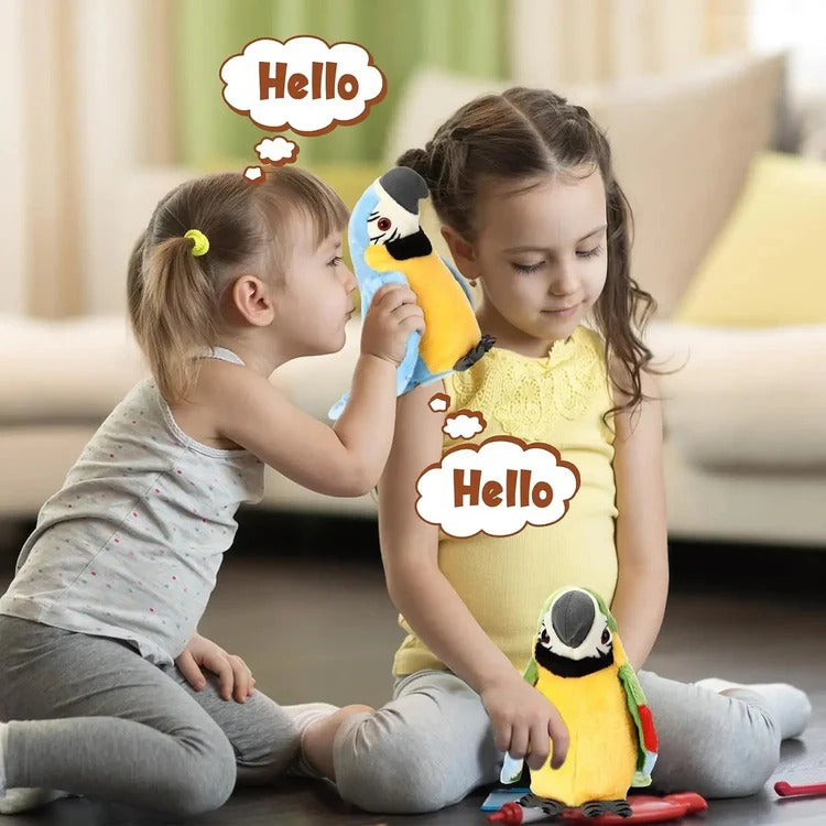 Talking Parrot Plush Toy: Interactive Music and Chatter