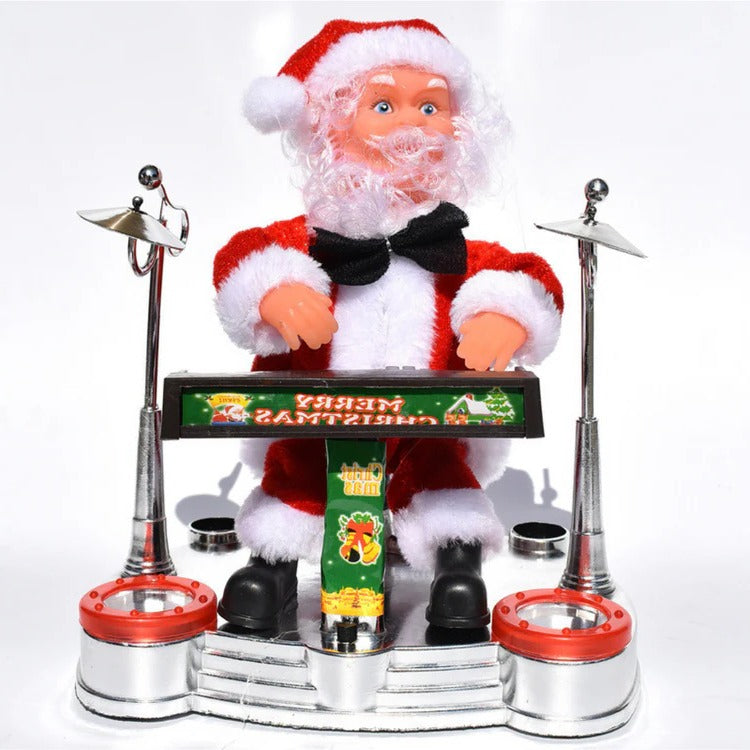 Climbing Santa Display Toy: Playful Motion for Holiday Decor