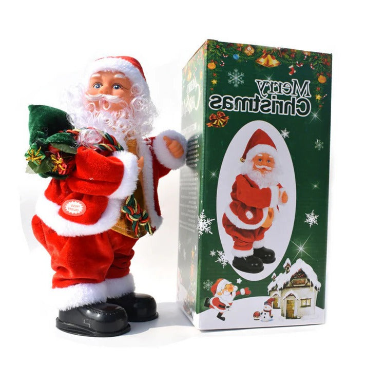 Climbing Santa Display Toy: Playful Motion for Holiday Decor