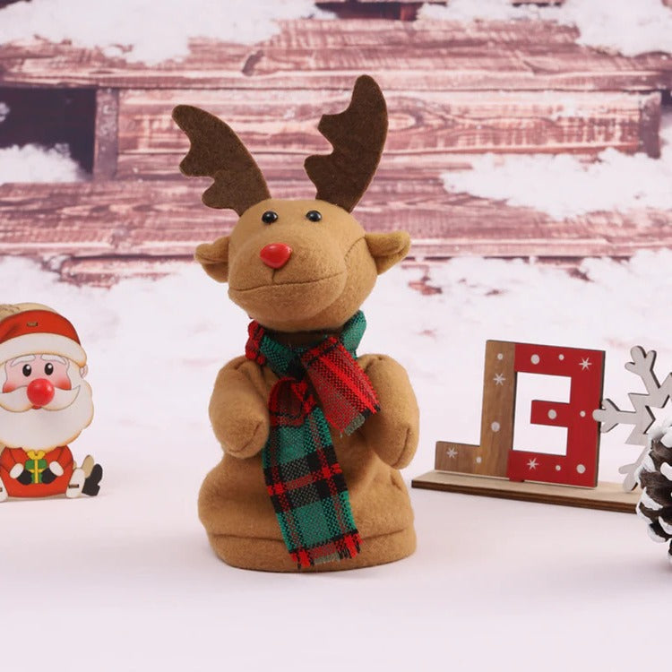 Climbing Santa Display Toy: Playful Motion for Holiday Decor