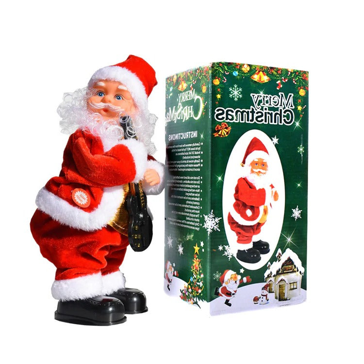 Climbing Santa Display Toy: Playful Motion for Holiday Decor