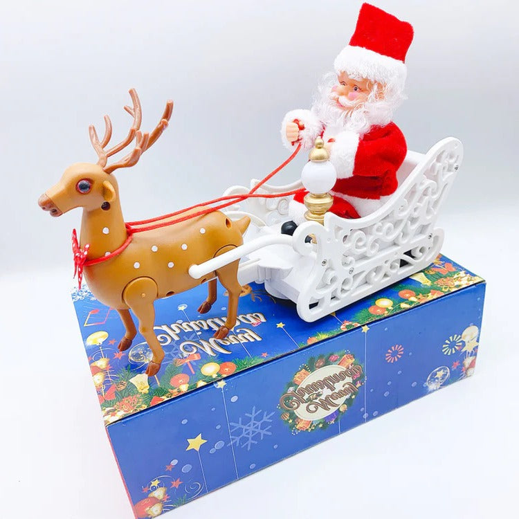 Climbing Santa Display Toy: Playful Motion for Holiday Decor