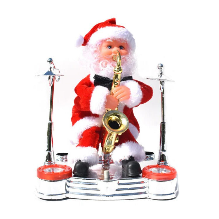 Climbing Santa Display Toy: Playful Motion for Holiday Decor