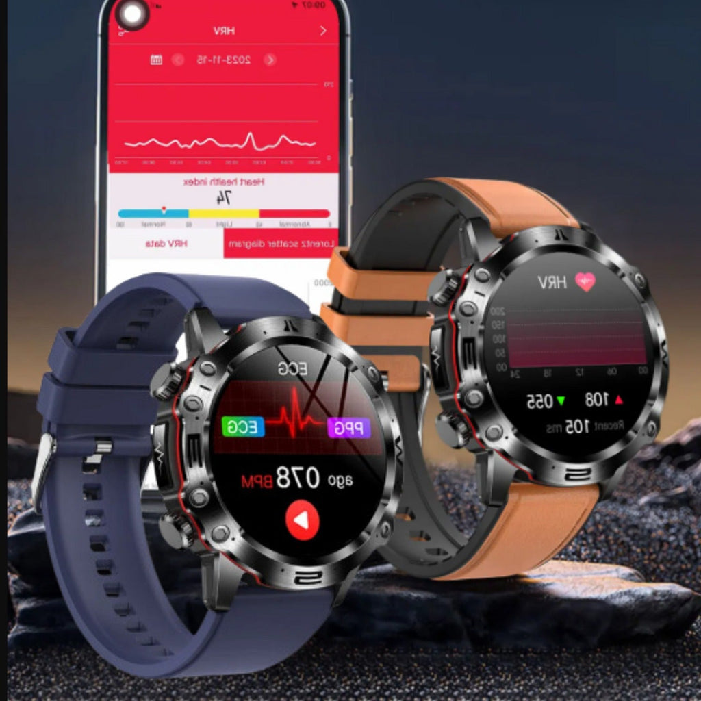 Everyday Wellness Smartwatch: Track Health, Stay Connected