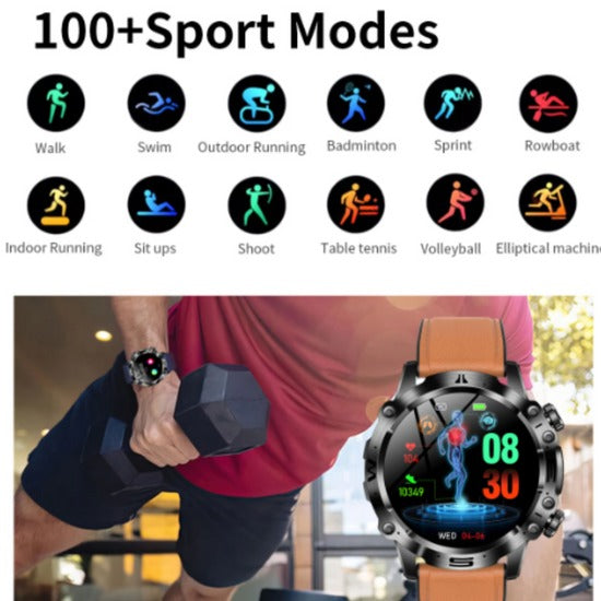 Everyday Wellness Smartwatch: Track Health, Stay Connected