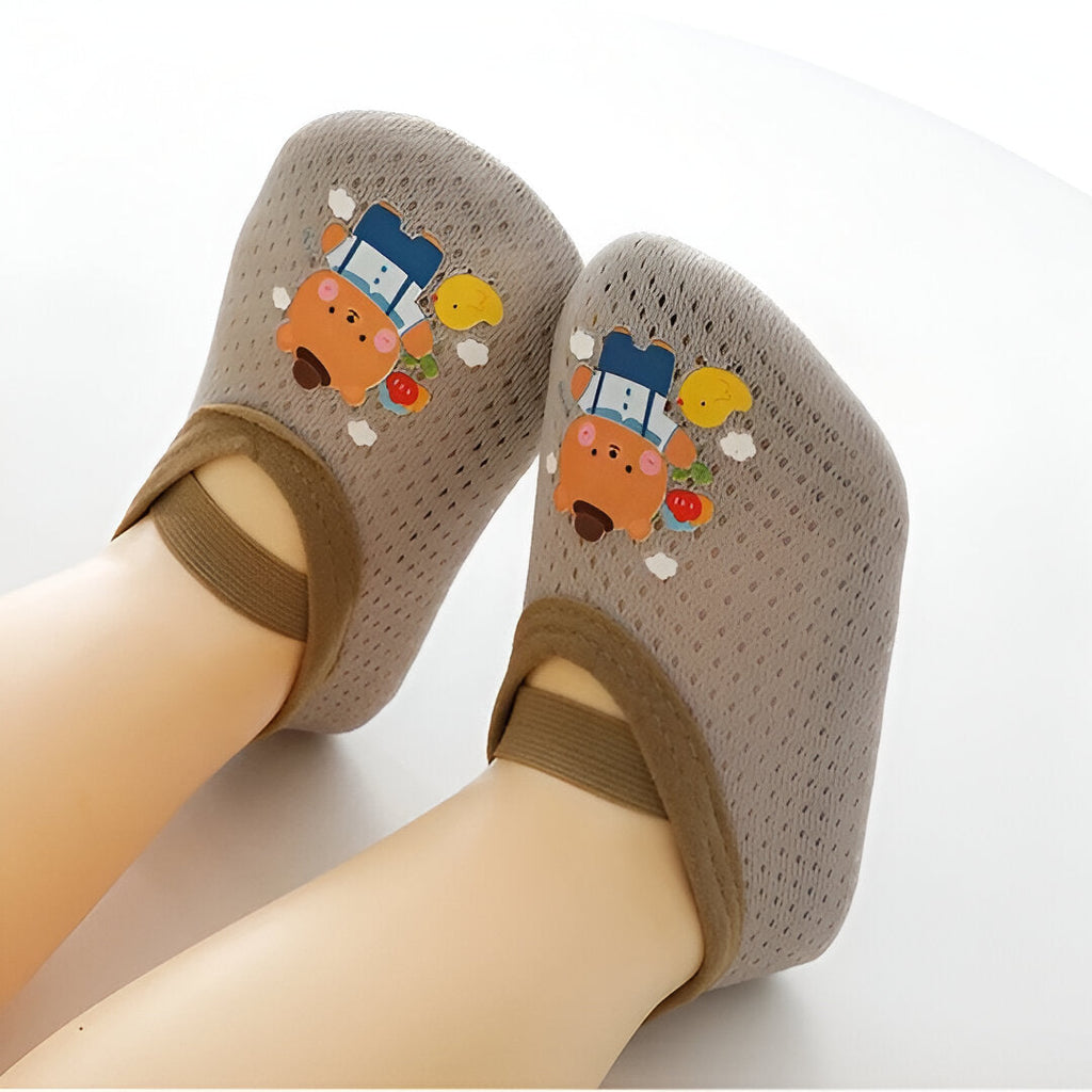 Baby Non-Slip Cartoon Shoes: Soft, Flexible First Steps