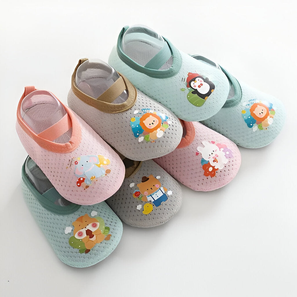 Baby Non-Slip Cartoon Shoes: Soft, Flexible First Steps