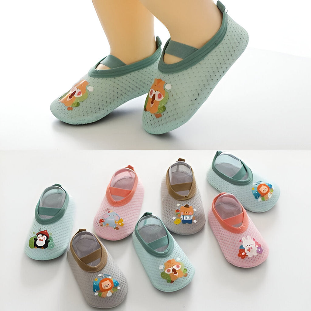 Baby Non-Slip Cartoon Shoes: Soft, Flexible First Steps