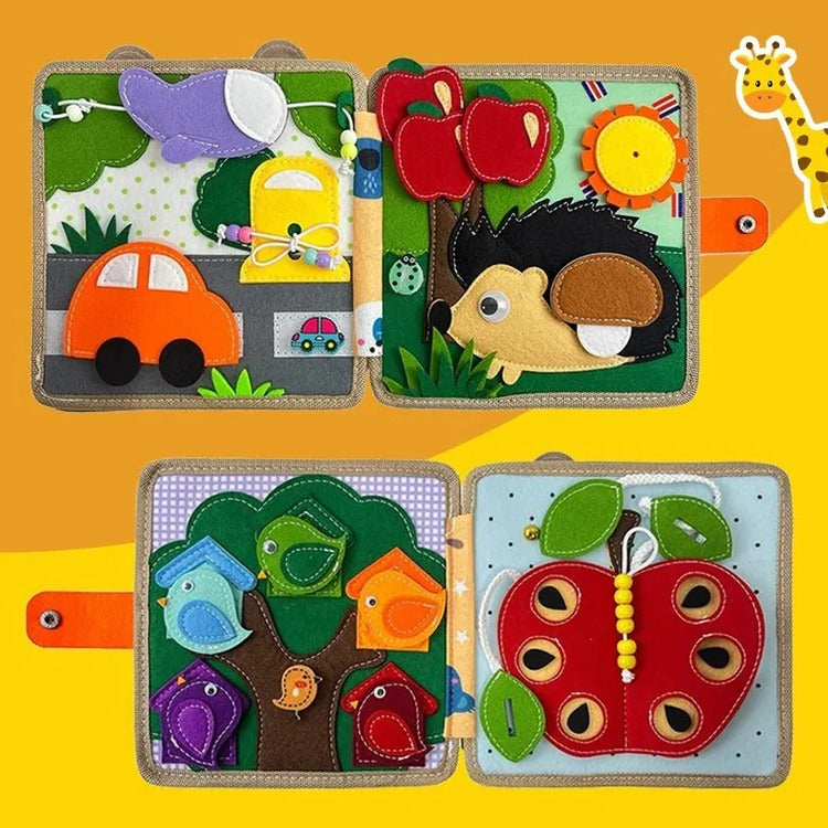 Sensory Activity Story Book: Hands-On Learning for Young Children