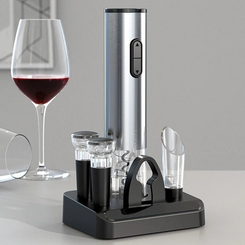 Rechargeable Electric Wine Opener: One Touch, Every Cork