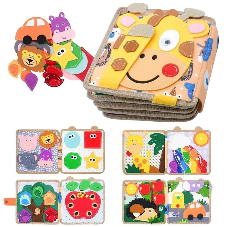 Sensory Activity Story Book: Hands-On Learning for Young Children