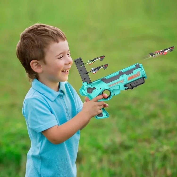 SkyGlider Aircraft Launcher Toy: Outdoor Flying Fun