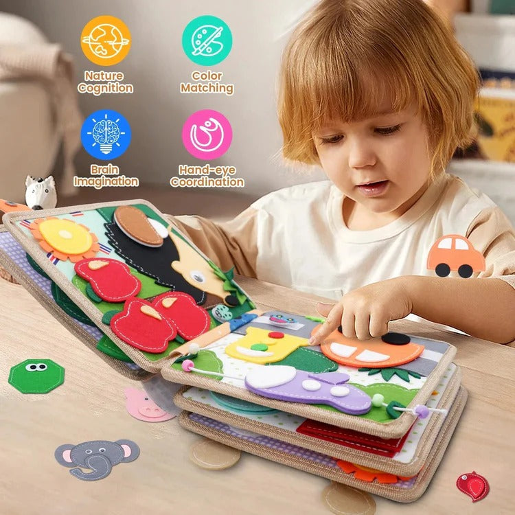 Sensory Activity Story Book: Hands-On Learning for Young Children