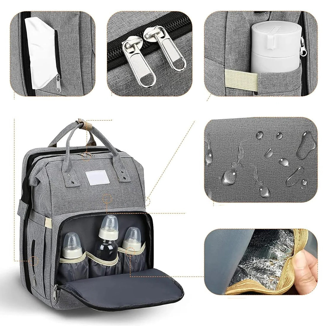 Parent Backpack: Baby Essentials, Organized and Ready