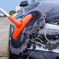 Car Wash Brush with Rotating Head: Reach Tough Spots Easily