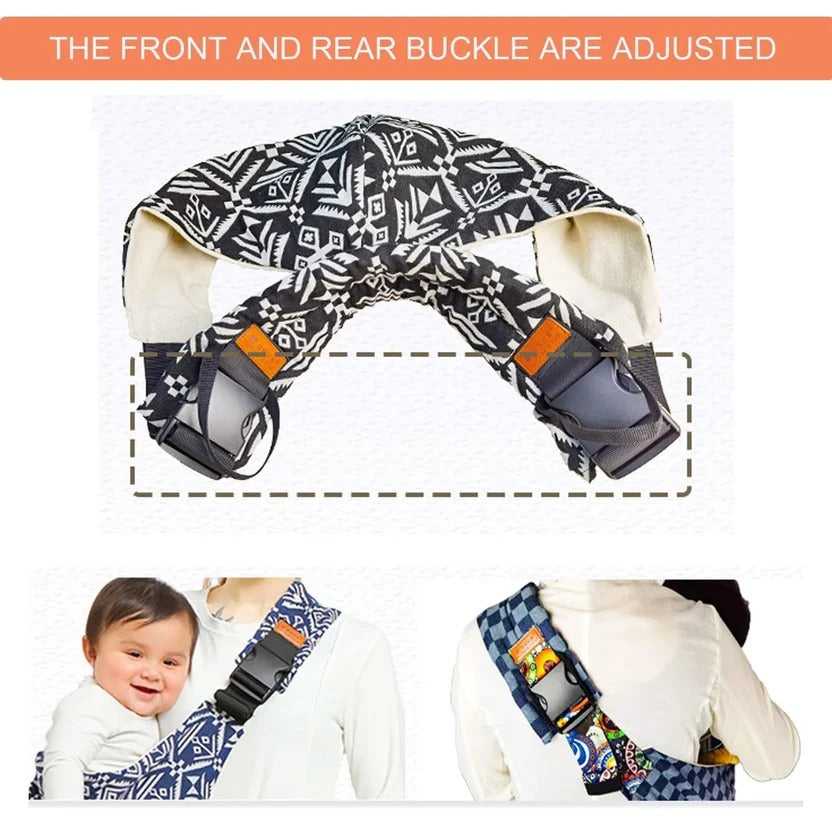 Adjustable Baby Sling Carrier: Hands-Free Support for Busy Days