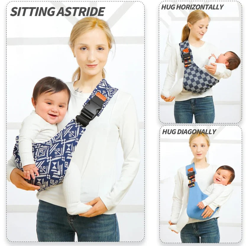 Adjustable Baby Sling Carrier: Hands-Free Support for Busy Days