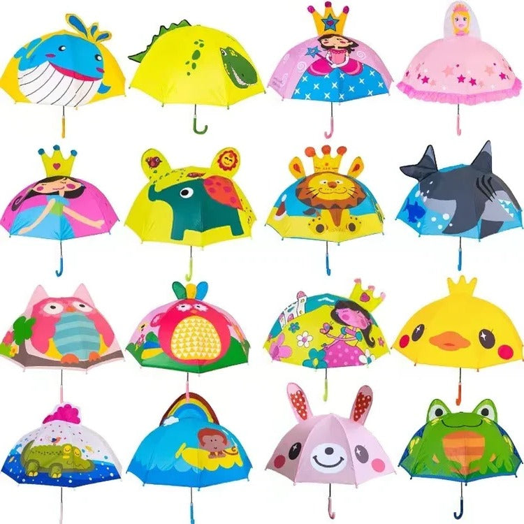 Rainbow Kids Umbrella: Brighten Up Rainy Days