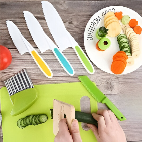 Kids Cooking Set: 13-Piece Beginner Kitchen Tool Kit