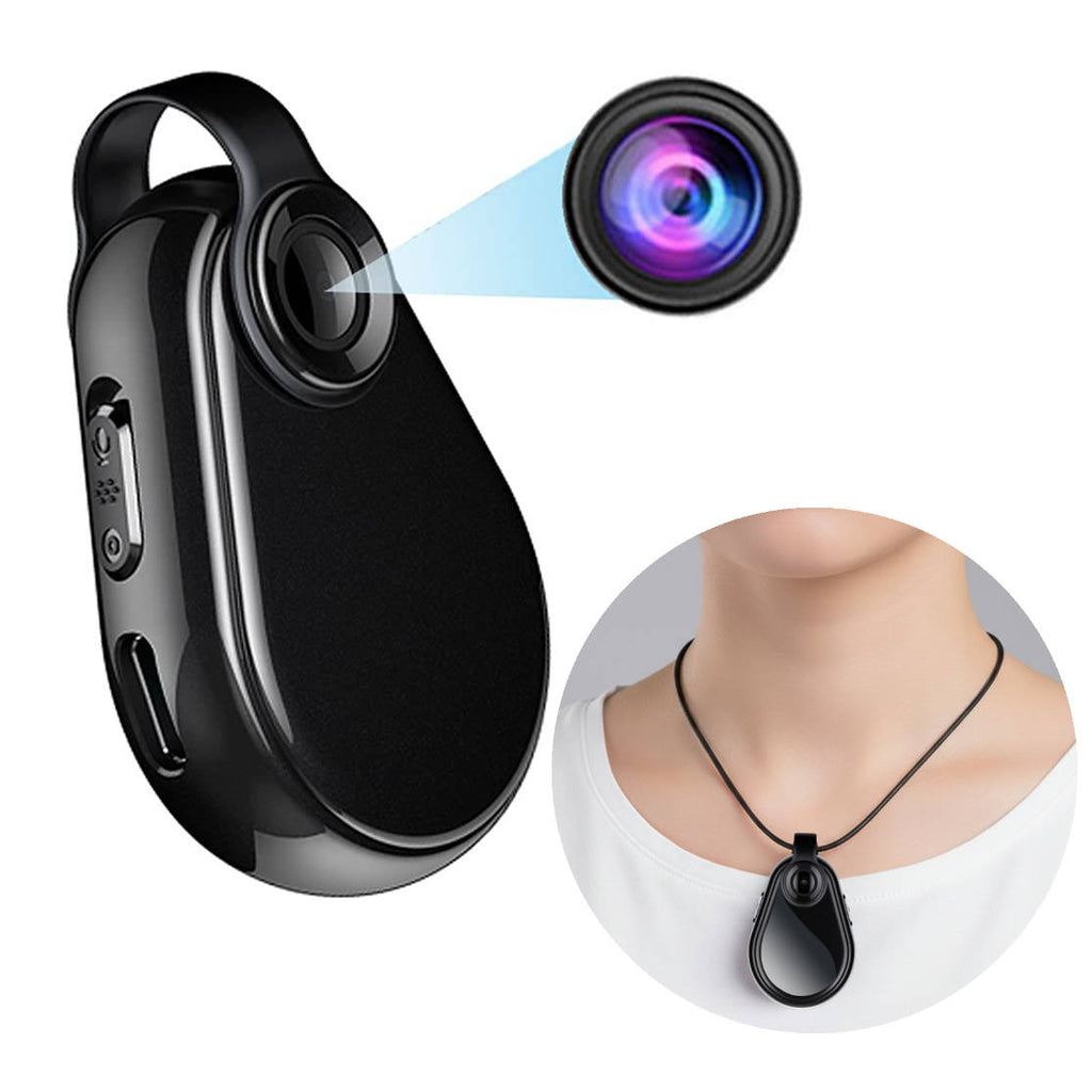 Hidden Camera Necklace: Discreet Audio and Video Recording