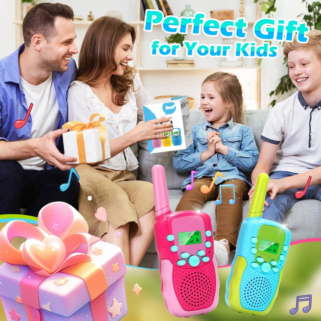 Kids Walkie Talkies: 3-Piece Set for Group Play