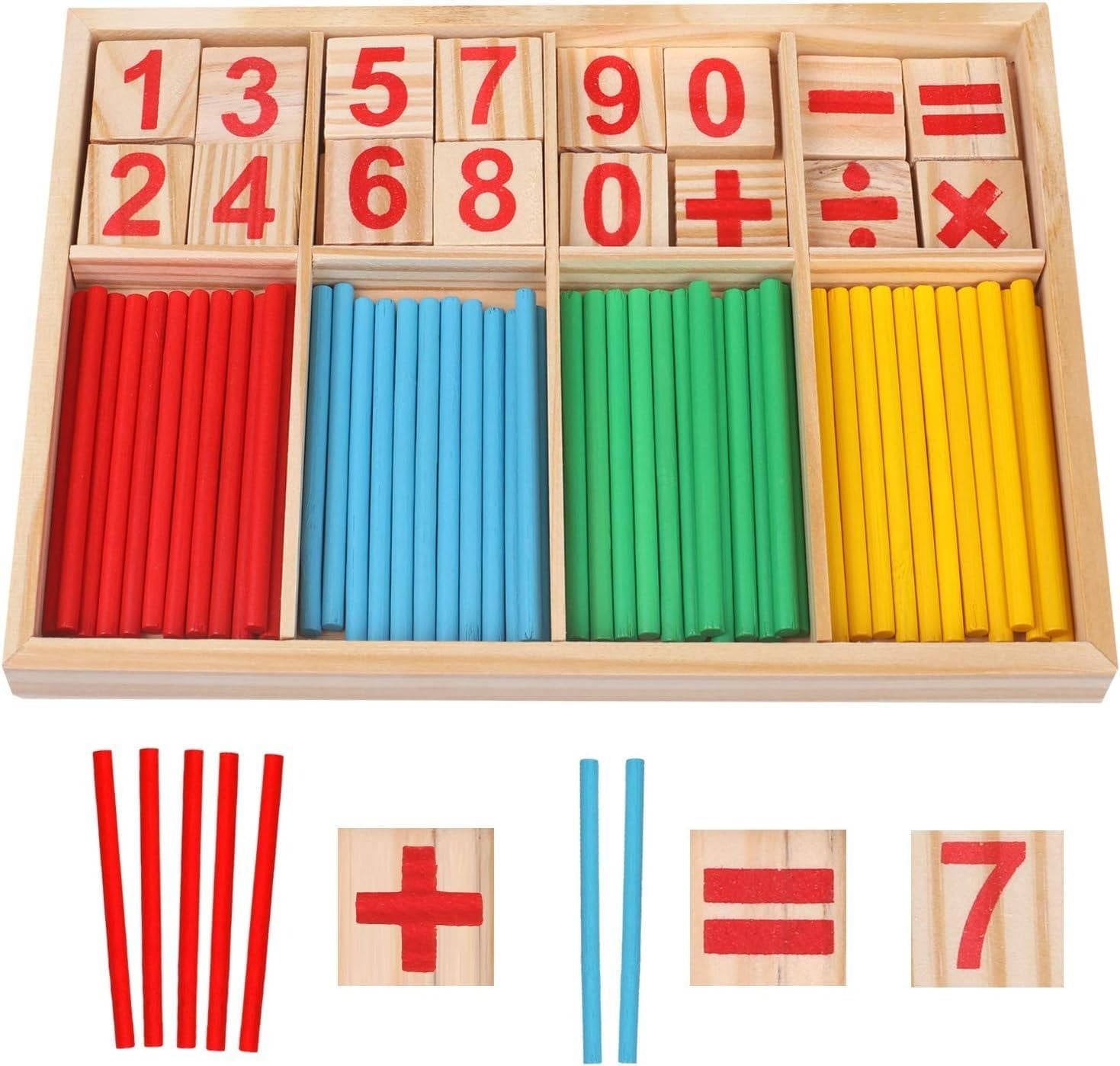 Counting Sticks Educational Toys: Hands-On Early Math Practice