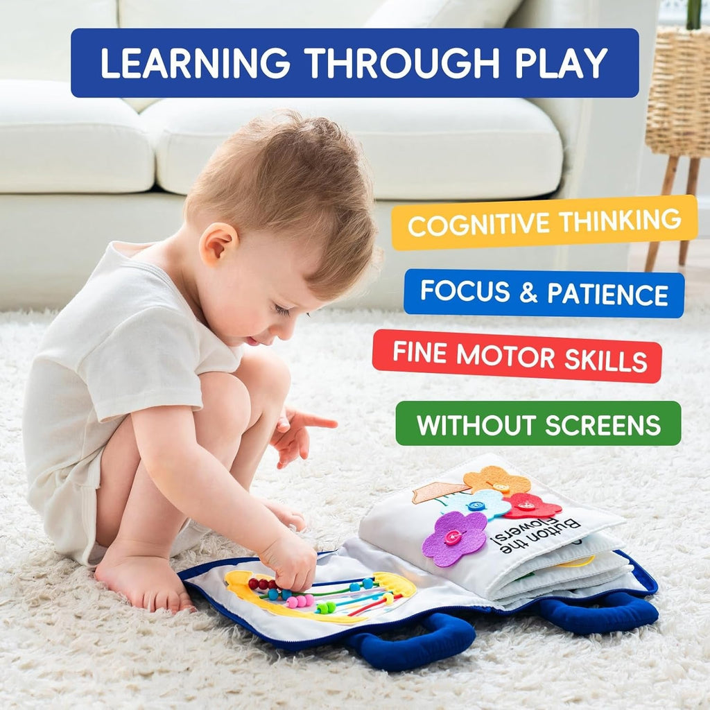 Montessori Book for 1-Year-Olds: Simple Pages That Hold Attention