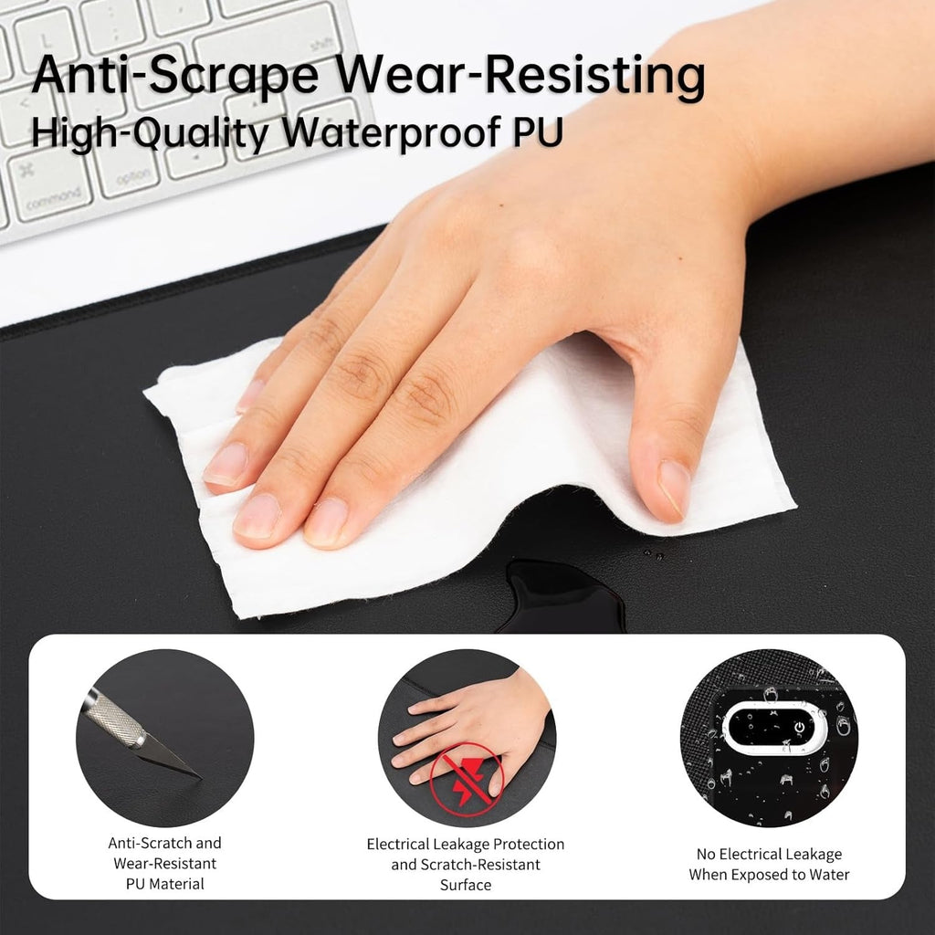 Heated Desk and Mouse Pad: Warm Hands While You Work