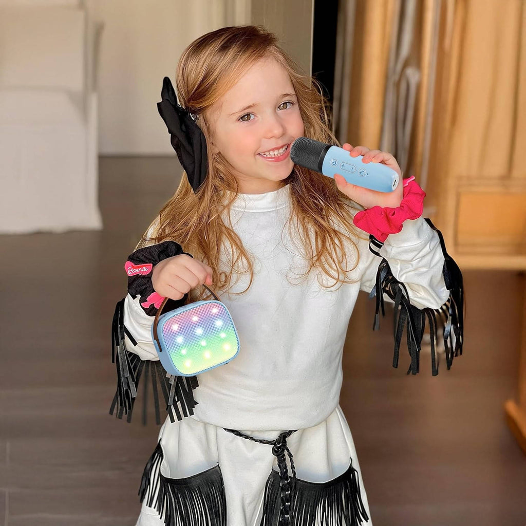 Mini Karaoke Machine: Screen-Free Fun with 2 Wireless Mics