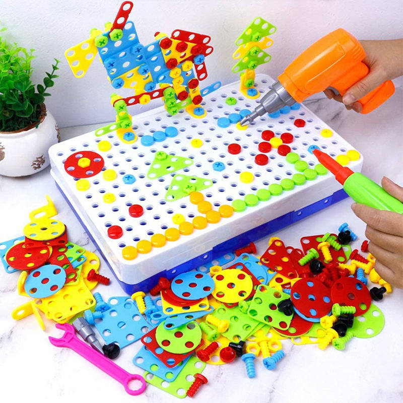 Building Toys for Kids: 237-Piece Hands-On Construction Set
