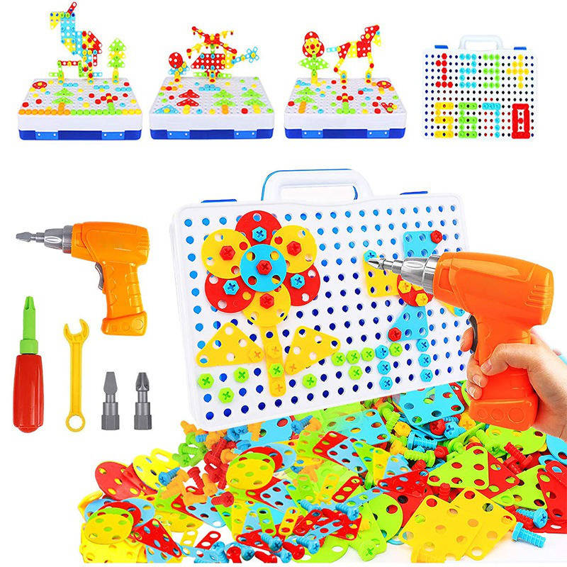 Building Toys for Kids: 237-Piece Hands-On Construction Set