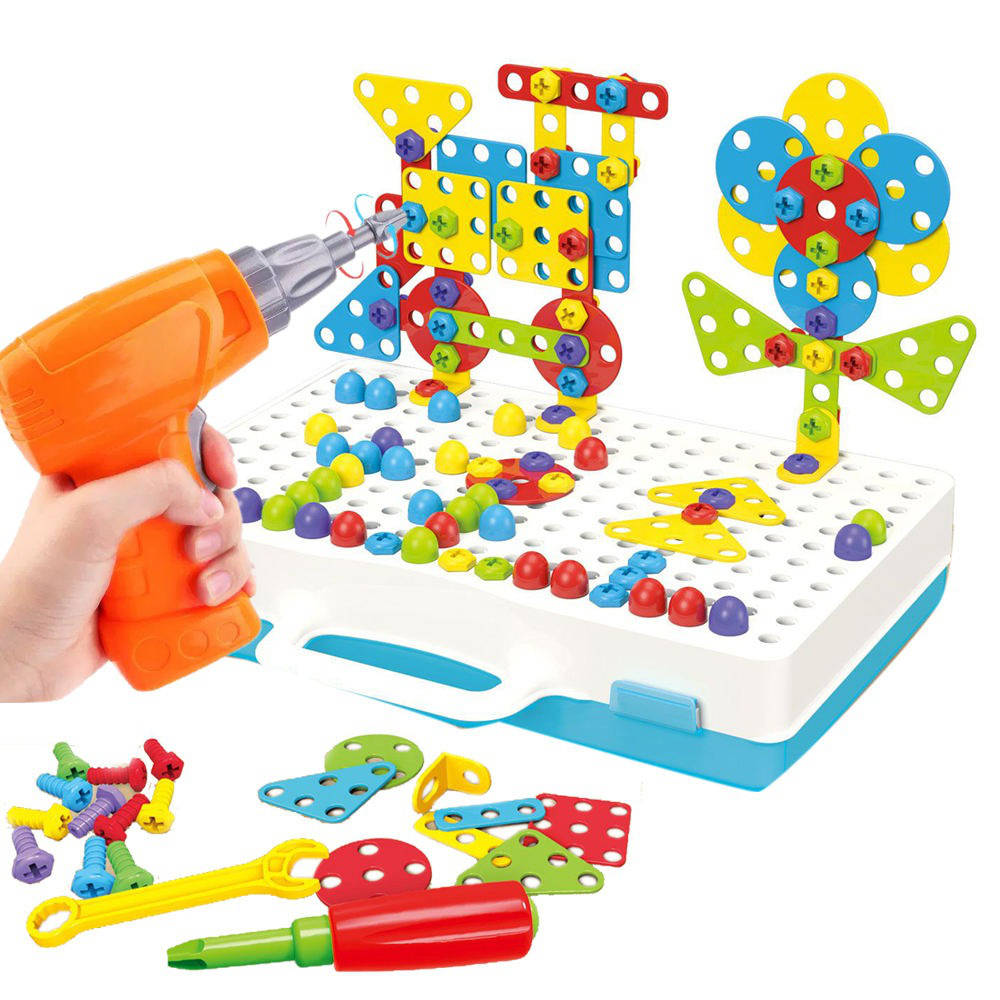 Building Toys for Kids: 237-Piece Hands-On Construction Set