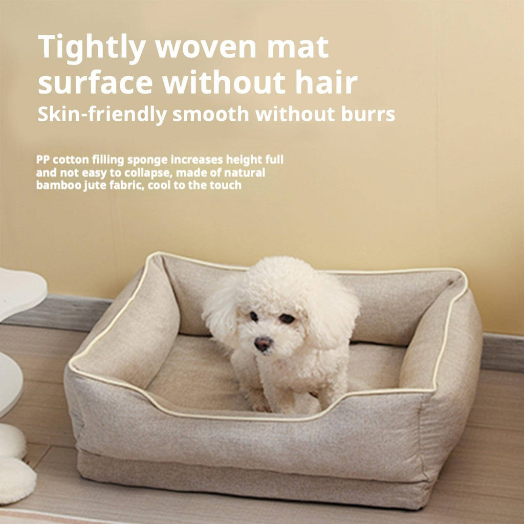 Orthopedic Car Dog Bed: No More Sliding on the Back Seat