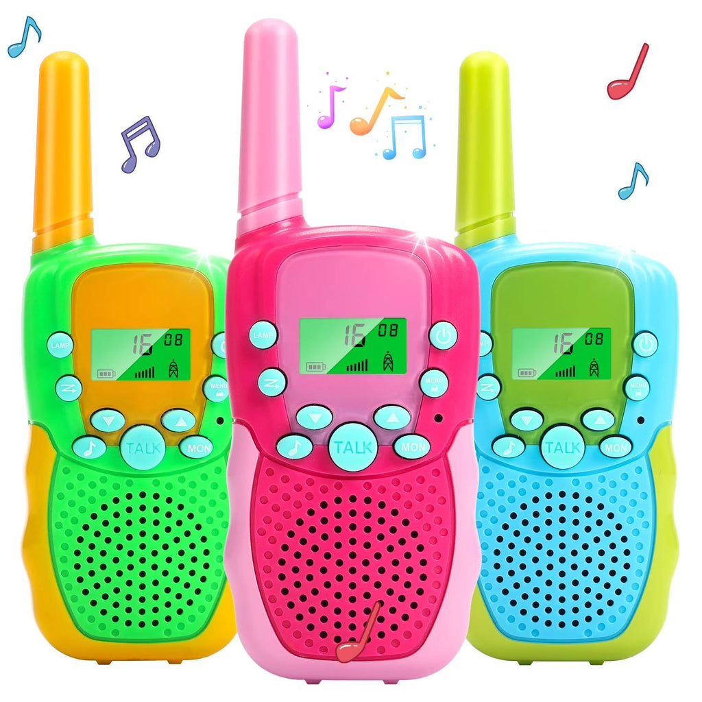 Kids Walkie Talkies: 3-Piece Set for Group Play